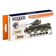 Набір фарб Hataka Hobby Британських броньованих бойових машин (Європейські кольори) періоду Другої Світової війни: Виробник Hataka Hobby