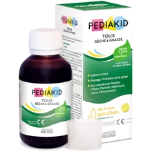 Pediakid Toux Seche Et Grasse Сироп от сухого и влажного кашля 125 мл: Форма выпуска Сиропы