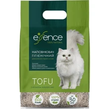 Наполнитель Essence тофу с ароматом зеленого чая 1.5 мм 6 л (4820261920062): Вид Соевый