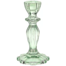 Украшение помещений Подсвечник стеклянный Talking Тables серии Boho зеленый (BOHO-GRNCNDLHOLD): undefined undefined