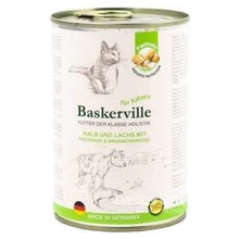Влажный корм для котов Baskerville Телятина и лосось с пастернаком 0.4 кг (21554): Тип Влажный корм