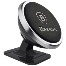 Держатель Baseus Car and Desk Holder Magnetic 360 Rotation Silver (SUGENT-NT0S): Производитель Baseus