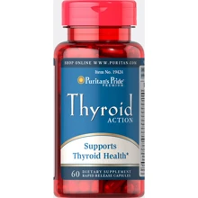 Puritan's Pride Thyroid Action 60caps: Форма випуску капсули