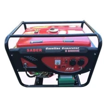 Бензиновий генератор Saber SB6500E: Тип електростанції бензиновий