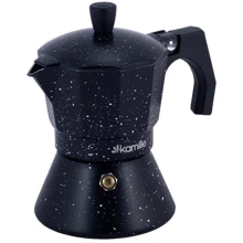 Кофеварка гейзерная Kamille 150 мл (2511MR): Цвет черный