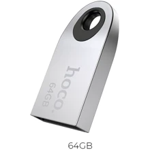 USB-флешка Hoco 64Gb UD9 USB 2.0 Insightful Silver: Стандарт USB USB 2.0