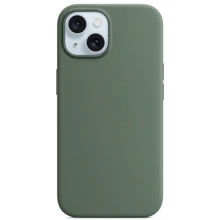 Чехол для iPhone Monblan Silicone Case MagSafe Cypress for iPhone 15: Цвет зеленый