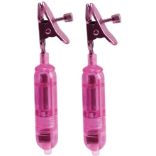 Затискачі для сосків Micro Vibro Clamps: Виробник California Exotic Novelties