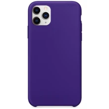 Чехол для iPhone Mobile Case Silicone Soft Cover Purple for iPhone 11 Pro: Цвет фиолетовый