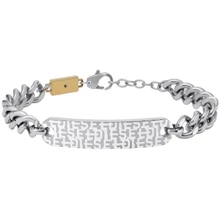 Мужской браслет Diesel серебристый (DX1429931): undefined undefined