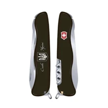 Мультитул Victorinox Nomad Ukraine 111мм/11предметов/черный нейлон /Слава Украине + Тризуб белый (0.8353.3R8): Тип мультитул (многофункциональный инструмент)