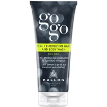 Kallos Cosmetics Go-Go 2-in-1 Energizing Hair And Body Wash For Men Шампунь-гель для душа для мужчин 200мл: Пол Для мужчин