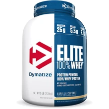 Протеин Dymatize Elite 100% Whey Protein 2270 g /70 servings/ Vanilla Cupcake: Вид Сывороточные