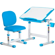 Комплект Evo-kids (стол+стул) Evo-06 Plus Blue (Evo-06 Plus BL): Возраст ребенка от 3-х лет