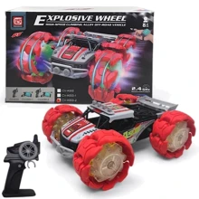 Машинка-перевертыш на радиоуправлении Mic Explosive wheel, красный (CV-A500-2-83455): Класс Трюкач