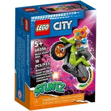 Конструктор LEGO City Каскадерский мотоцикл медведя (60356): Серия City