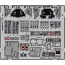 Фототравление Eduard 1/48 Истребитель Mirage 2000N, интерьер, для Kinetic Model (EDU-FE557): Производитель Eduard