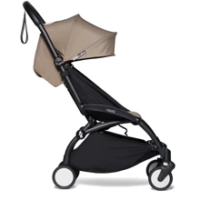 Прогулочная коляска BABYZEN YOYO² Plus 6+ (капюшон, матрасик) Taupe/Бежевый (черная рама): Тип коляски Прогулочная