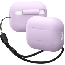 Чехол для наушников Elago Silicone Basic Case with Nylon Lanyard Lavender (EAPP2SC-BA+ROSTR-LV) for Apple AirPods Pro 2: undefined undefined