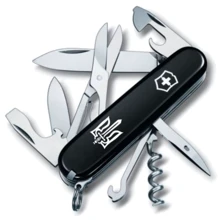 Мультитул Victorinox Climber Ukraine 91мм/14 функций/черный /Трезубец ОУН белый (1.3703.3_T0300u): Тип мини-мультитул
