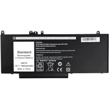 Батарея для ноутбука PowerPlant DELL Inspiron 14 5000 Series (6MT4T) 7.6V 6000mAh (NB441242): Сумісність DELL Latitude 14 Series DELL Latitude 14 5000 Series DELL Latitude 14 5000 Series-E5470 DELL Latitud
