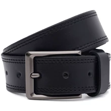 Чоловічий ремінь Borsa Leather чорний (115vfx80-black): Стать Мужской