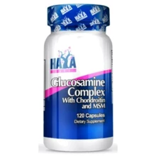 Haya Labs Glucosamine Chondroitin & MSM Complex Глюкозамін Хондроїтин з комплексом ЧСЧ 120 капсул: Тип Глюкозамин