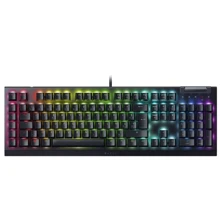 Клавиатура Razer BlackWidow V4 X Yellow Switch RU (RZ03-04702500-R3R1): Подключение проводное