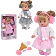 Кукла Limo Toy M 4734 I UA, 32 см музыкальная с аксессуарами (Розовый): Возраст от 3 лет