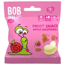 Фруктовий снек Улитка Боб Fruit Snack Яблуко-Малина 20 г (1740852): Тип Снеки