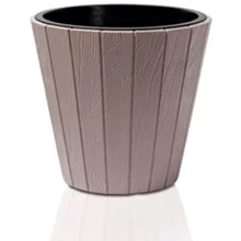 Горшок для цветов Prosperplast Woode 11/21 л бежевый: Производитель Prosperplast