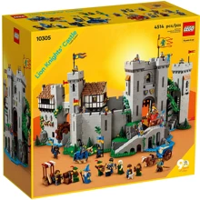 Блочный конструктор LEGO Icons Замок львиных рыцарей (10305): Серия Icons