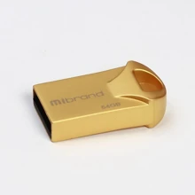 USB-флешка Mibrand 64GB Hawk Gold USB 2.0 (MI2.0/HA64M1G): Стандарт USB USB 2.0