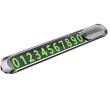 Парковочная табличка с номером телефона Proove Parking Number Plate Metal Lock (AAPM00000005): Производитель Proove