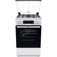 Плита комбінована Gorenje GKS5C70WF: Тип варильної поверхні газовая