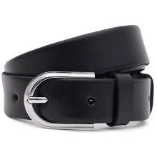 Жіночий ремінь Borsa Leather чорний (100v1genw80-black): Стать Женский