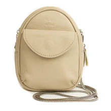 Женская сумка кросс боди The Wings бежевая (TW-Kroha-beige-flo): Пол Женский
