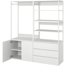 Шкаф ІКЕА PLATSA 160х42х181 см (593.362.70): undefined undefined