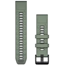 Ремінець Garmin QuickFit 22mm Watch Bands Willow/Graphite Silicone (010-13392-04): Колір серый