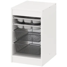 Стеллаж с контейнерами ІКЕА TROFAST 34х44х56 см (s39480466): undefined undefined