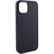 Чехол для iPhone TPU Case Bonbon Metal Style Black for iPhone 13 Pro Max: Цвет черный