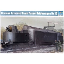 Модель Trumpeter Німецький бронепоїзд Panzertriebwagen Nr.16 (TR00223): Виробник TRUMPETER