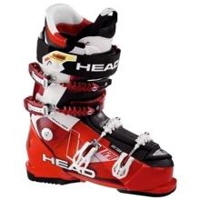 Ботинки для лыж HEAD VECTOR 120 (7) Transparent Red/White (2012/2013): Уровень катания опытный