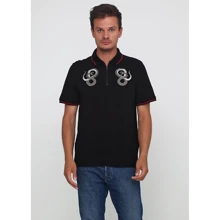 Поло H&M 5971387 M черное: Вид Поло