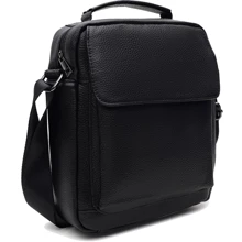 Мужская сумка через плечо Keizer черная (K1602-black): Пол Мужской