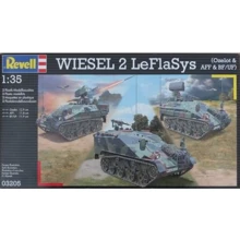 Комплекс ПВО Revell на базе Wiesel 2 LeFlaSys с 3-x машин (Ozelot, AFF, BF/UF): Производитель Revell