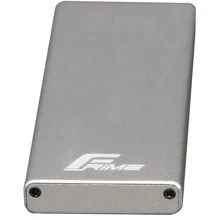 Аксессуар для накопителя Frime M.2 NGFF Metal USB 3.0 Silver (FHE201.M2U30): Тип аксессуара Внешний карман