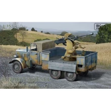 Фронтовой грузовик IBG Models вермахта Einheitsdiesel с 37-мм зенитным артиллерийским орудием Breda: Производитель IBG Models