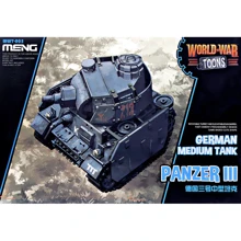 Німецький середній танк Panzer III World War Toons series: Виробник Meng
