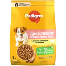 Сухой корм Pedigree для щенков малых пород с птицей и овощами 7кг (5998749145210): Тип Сухой корм